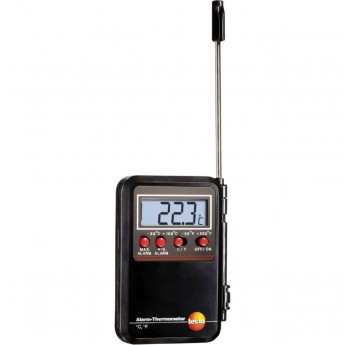Мини-термометр с проникающим зондом и сигналом тревоги TESTO