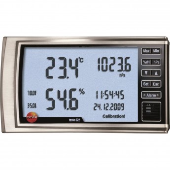 Термогигрометр с функцией отображения давления с поверкой TESTO 622